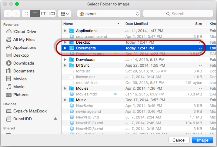 How to create an ISO image on Mac with DAEMON Tools