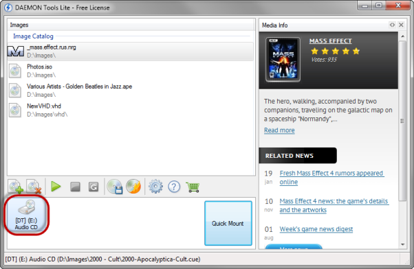 How to mount an image with new DAEMON Tools Lite 5