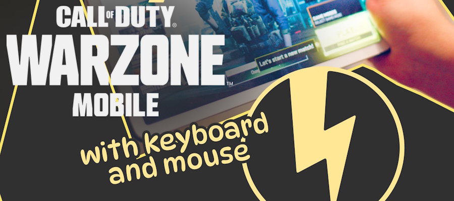 How to Play Warzone Mobile with Mouse and Keyboard Using reWASD