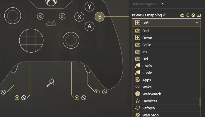 how do you map a keyboard button to the click in noxplayer