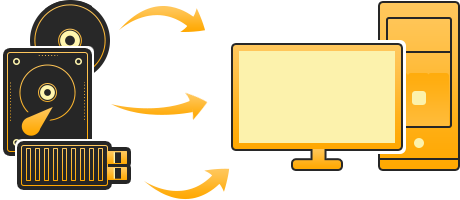 Partilha de iSCSI e USB