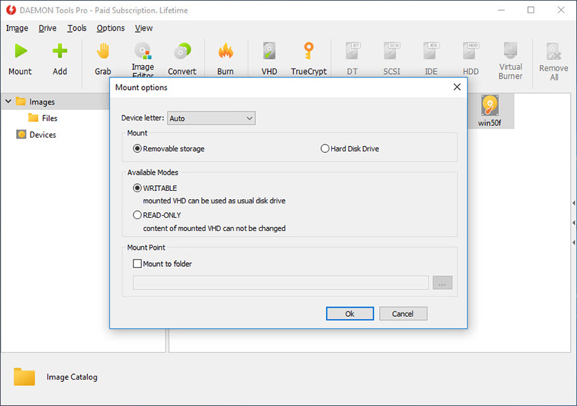 download mount image daemon tools