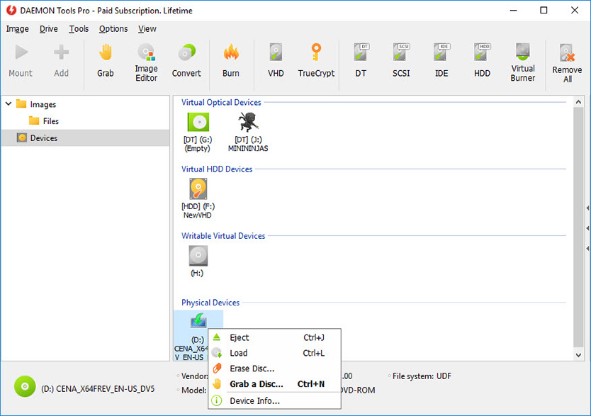 free download mount image daemon tools